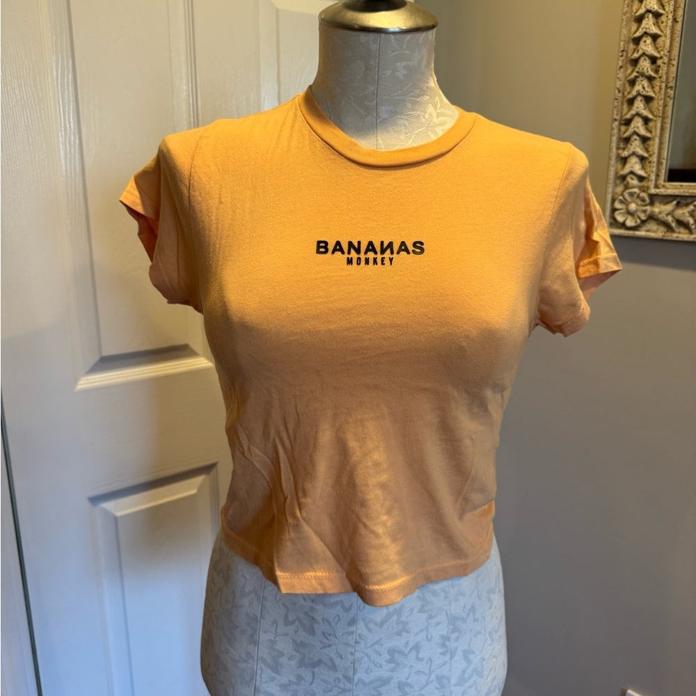 Bananas Sz M Short Top